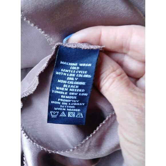 NWT JONES NEW York Tank Top Size 14 Large Satin‎ Whimsigoth Y2K - Picture 3 of 11